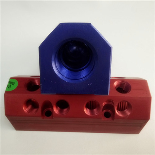 Aluminum Water Manifold with Distribution Block