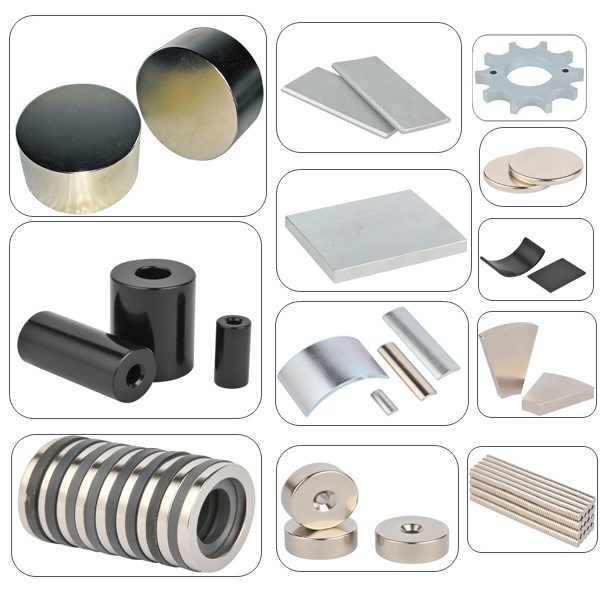 China manufactory nickel coating cylinder Permanent Magnet