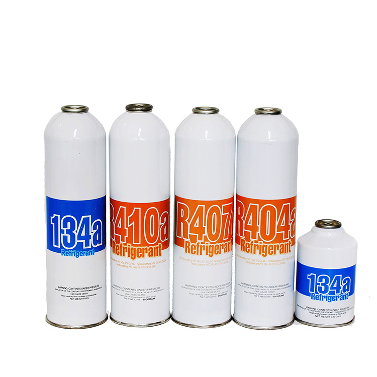 Chinese Supplier Refillable Cylinder R407c Refrigerant Gas