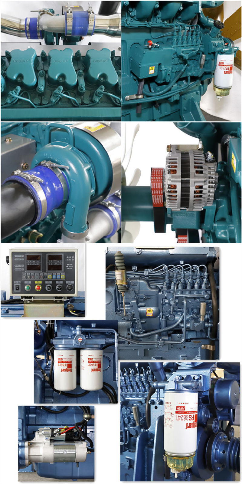 Diesel Engine Manufacturer 6 Cylinders for Diesel Generator Set