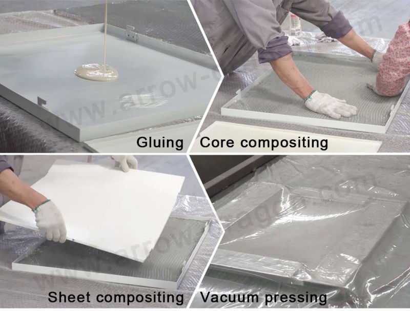 Thermal Insulation Aluminum Honeycomb Panel with PVDF Coating