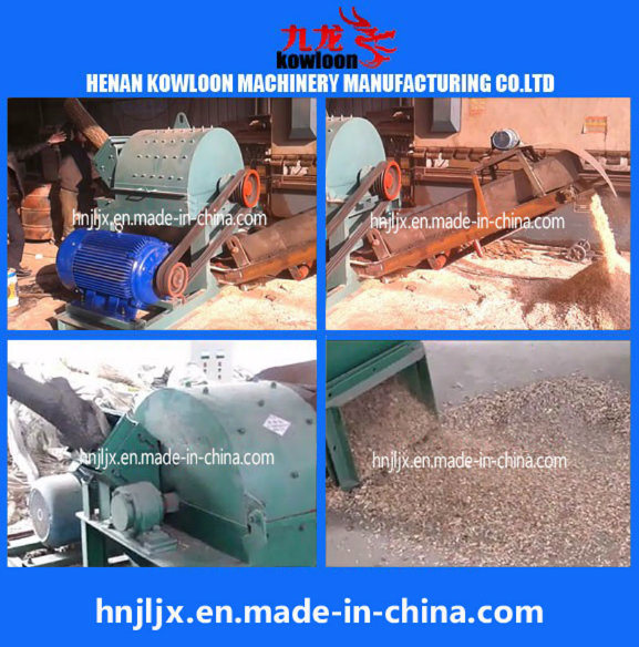 Custom-Made End Product Size Round Wood Crusher