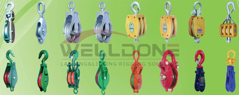Roofing Pulley Block Gin Pulley Block for Construction