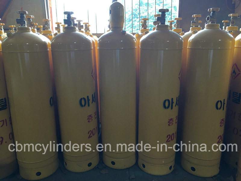 10m3 Cbmtech Steel Oxygen Cylinders with Open Caps