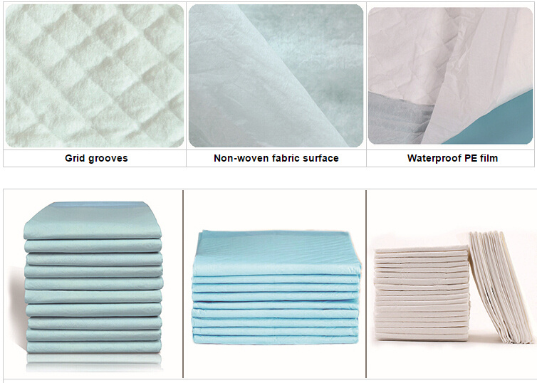 Disposable Under Pads of Different Sizes Made in China Manufacturer