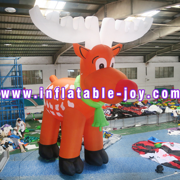 Commercial Advertising Reindeer Inflatable Reindeer Cartoon