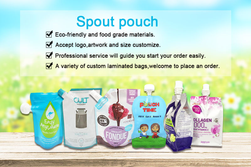 Customized High Quality Spout Pouch Spout Bag