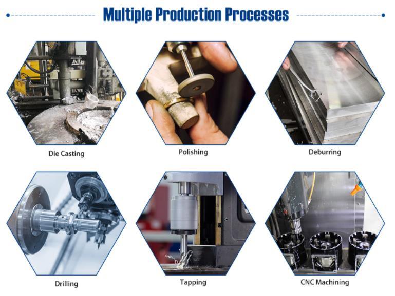 Casting Steel Parts Precision Steel Investing Cast Motorcycle Engine Parts of Aluminium Die Casting