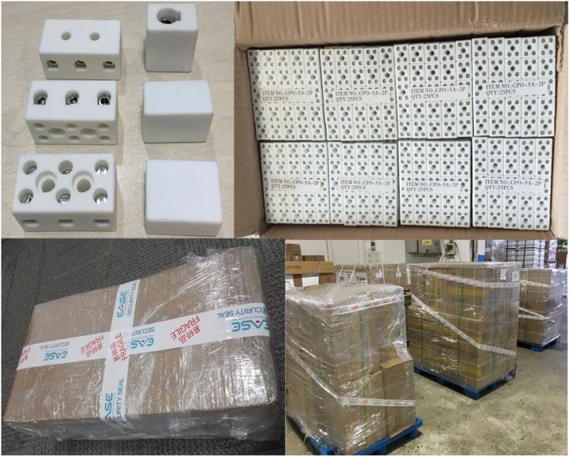 Chinese Factory Ceramic Terminal Blocks with Ce RoHS