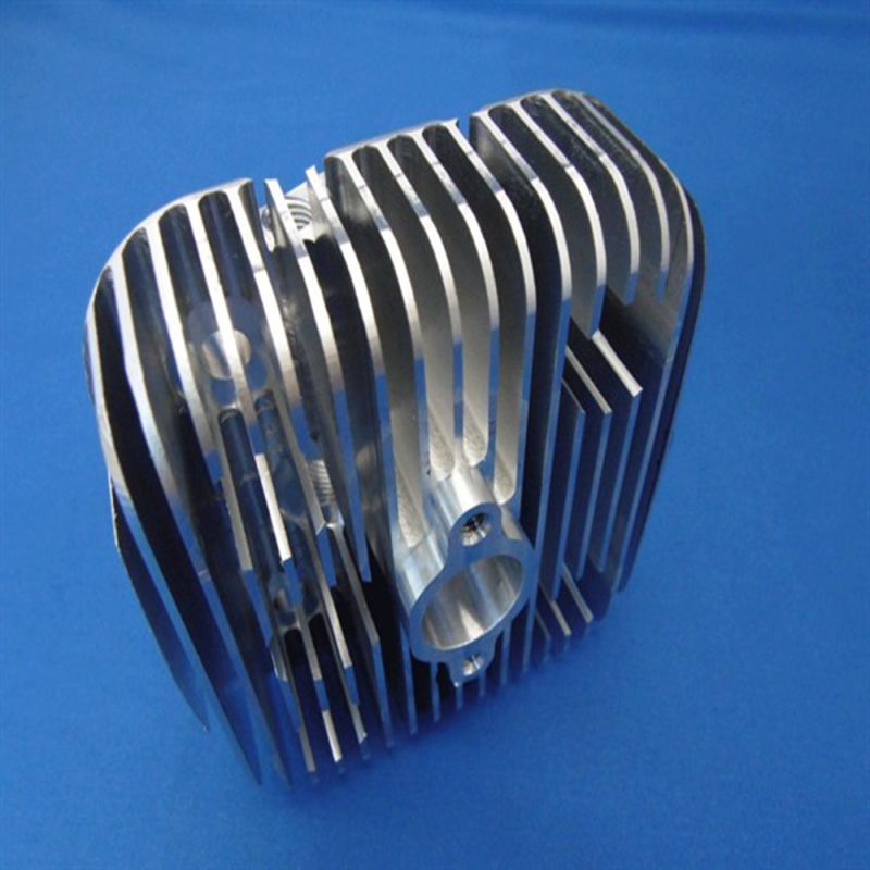 CNC Machined Milling Aluminium Cylinder Head for Engine Spare Parts