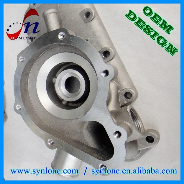 Customized Sand Casting Iron Pump Body Gearbox with Machining