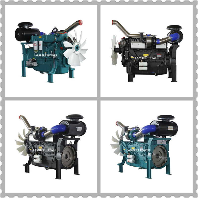 Lambert Power Diesel Engine Water Cooling 6 Cylinder Generator Engine